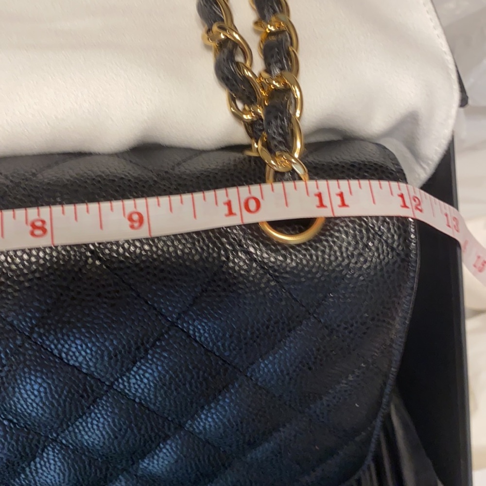 -Chanel Black caviar purse NBW original tag ,box - Picture 10 of 11